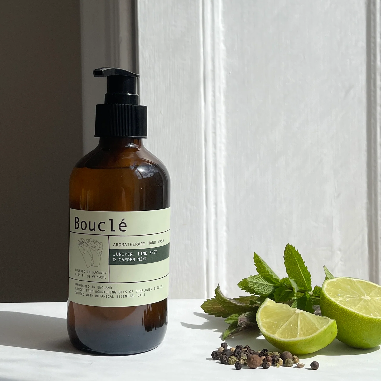 Juniper, Lime Zest & Garden Mint Essential Oil Hand Wash