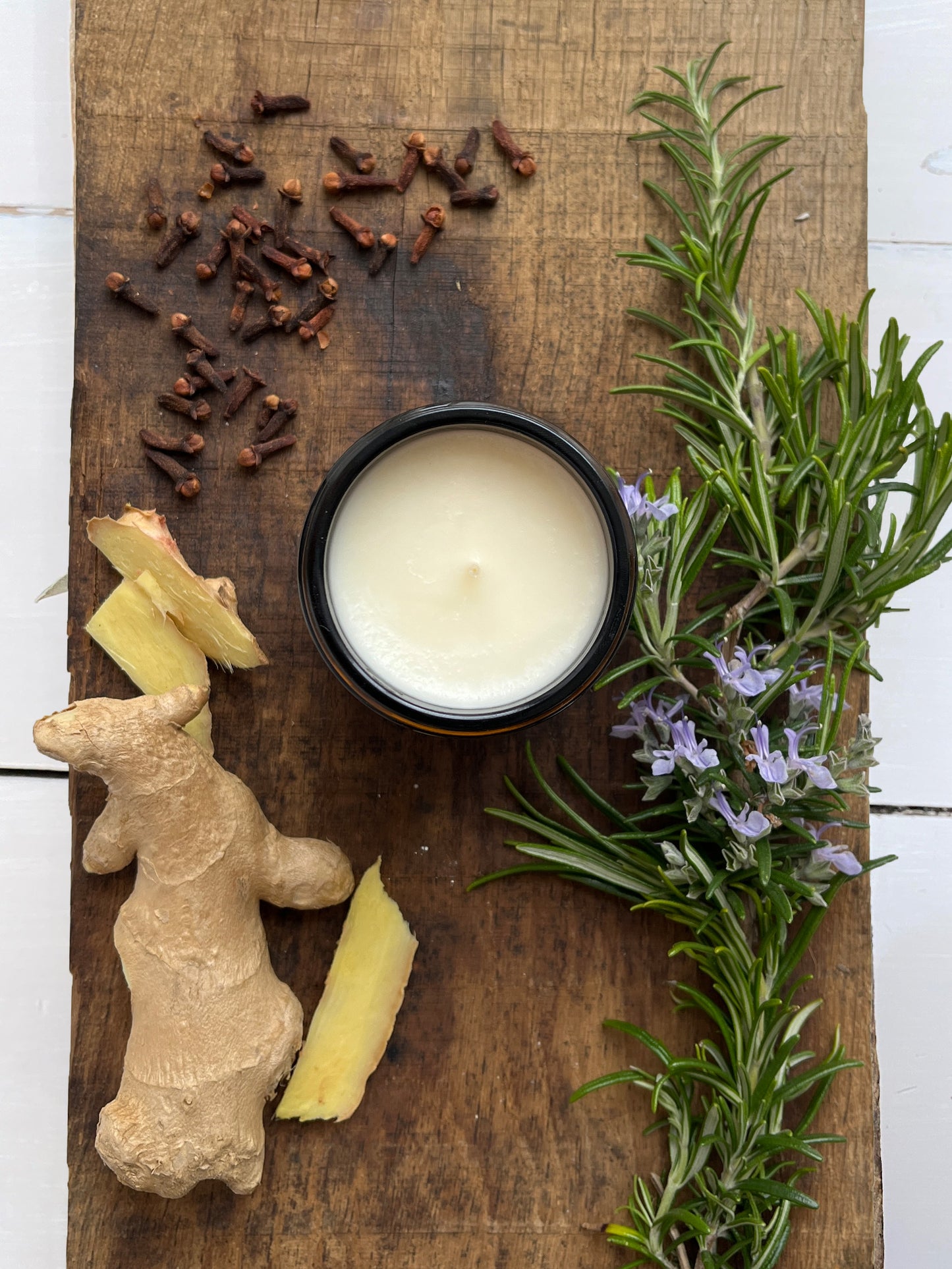 Stem Ginger, Rosemary & Clove Winter Candle